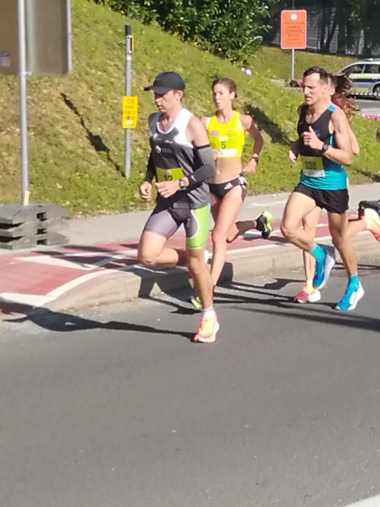 PRVENSTVO SLOVENIJE V POLMARATONU, RUDMAN DRŽAVNI PRVAK, ŽNIDARŠIČ KLUBSKI REKORD