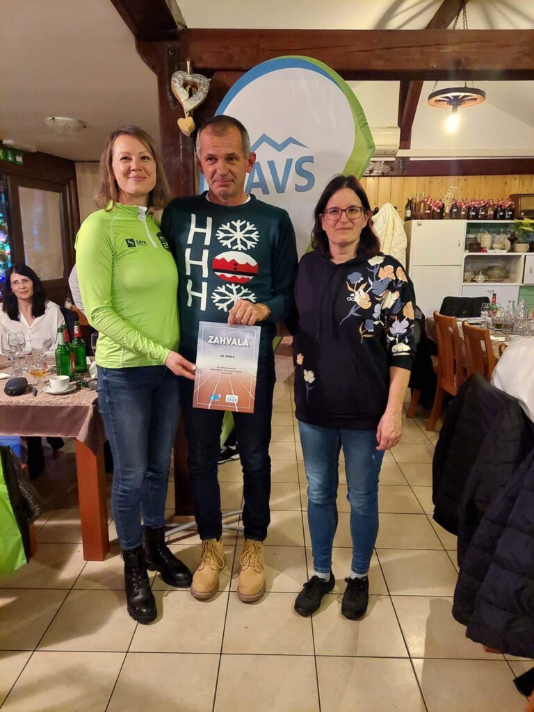 AK Krka Novo mesto prejemnik Zahvale za organizacijo državnega prvenstva 2022 v dvorani