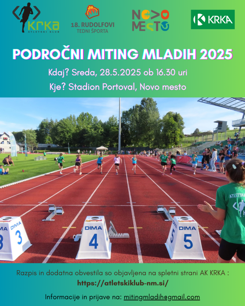 Rudolfov atletski miting mladih, Novo mesto