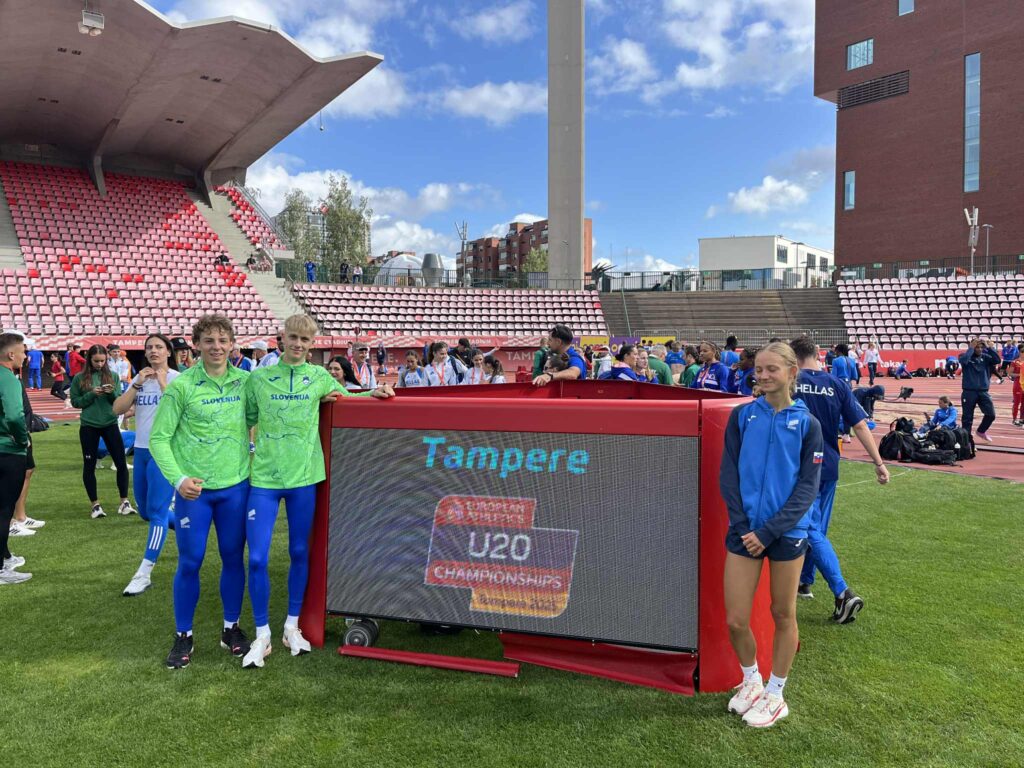 Uspešni nastopi atletov AK Krka na Evropskem prvenstvu U20 na Finskem