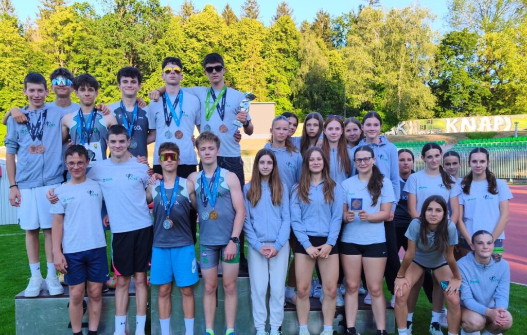 ODLIČEN EKIPNI USPEH AK KRKA NA ATLETSKEM POKALU SLOVENIJE U16