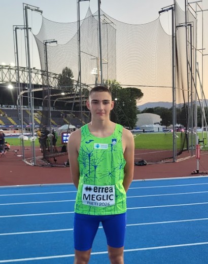 NEJC MEGLIČ USPEŠNO NASTOPIL NA EVROPSKEM PRVENSTVU U18
