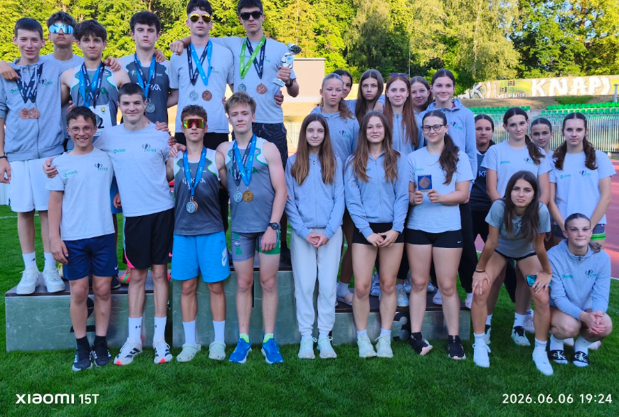ATLETSKA VADBA ZA U12 IN U15